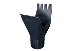 Воронка 125/90 мм RAL 7024 Мокрый асфальт Grand Line