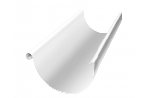 Желоб полукруглый 150 мм 3 м RAL 9003 сигнальный белый Grand Line