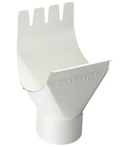 Воронка 150/100 мм RAL 9003 сигнальный белый Grand Line