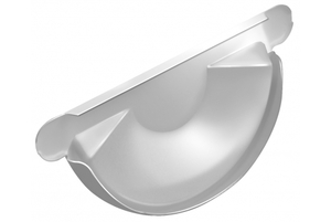 Заглушка торцевая универсальная 150 мм RAL 9003 сигнальный белый Grand Line