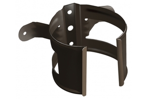 Кронштейн трубы на дерево 90мм RR 32 темно-коричневый Grand Line