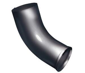 Колено стока 100 мм RAL 7024 мокрый асфальт Grand Line