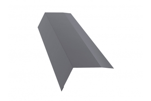 Планка карнизная 100*65 0,5 Satin с пленкой RAL 7004 Сигнальный серый Grand Line