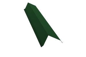 Планка торцевая 80*100 0,45 РЕ с пленкой RAL 6005 зеленый мох Grand Line