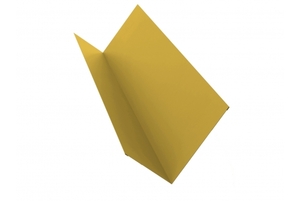 Планка примыкания 150*250 0,45 РЕ с пленкой RAL 1018 цинково-желтый Grand Line