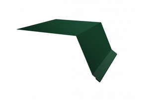 Планка капельник 100*55 0,5 Satin с пленкой RAL 6005 зеленый мох Grand Line