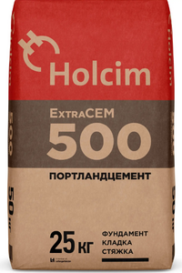 Цемент ExtraCEM 500 CEM II/A-K(Ш-И) 42,5 Holcim 25кг