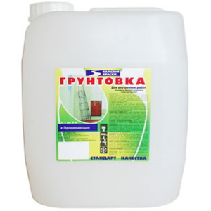 Грунтовка-пропитка акриловая д/вн/ работ 10л