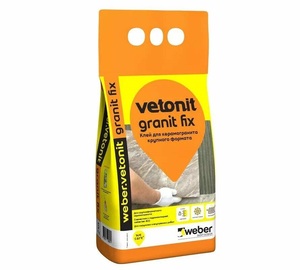 VETONIT клей Vetonit Granit Fix цементный с керамогранитом, 5 кг