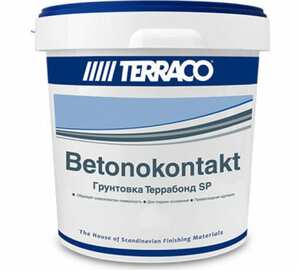Грунтовка для обработки гладкого бетона с кварцевым наполнителем Terrabond SP (12кг)