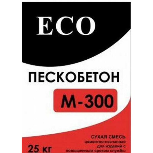 Пескобетон М-300 25 кг ЕКО