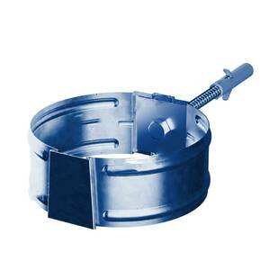 Держатель трубы D150 (ПО-01-5021-1.0) (саморез) МЕТАЛЛ ПРОФИЛЬ 