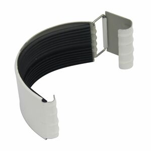 Соединитель желоба GrandSystem D125, RAL 9010