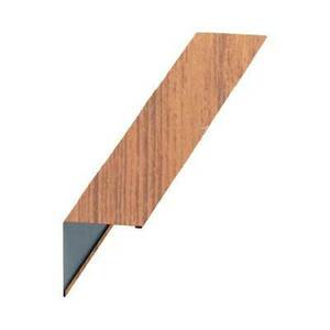 Планка угла наружного 50х50х3000 (ECOSTEEL_MA-01-Мореный Дуб-0.5)