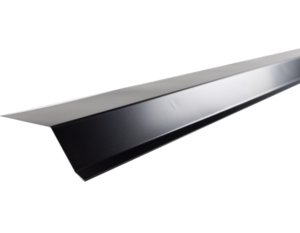 Планка карнизная полиэстер RAL 9005 черная (75*50*5мм)