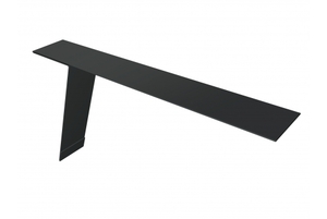 Планка карнизная фальц Grand Line 130х80 0,45 PE с пленкой RAL 7005 мышино-серый Grand Line