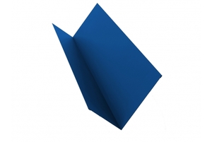 Планка примыкания 90*140 0,4 РЕ с пленкой RAL 5005  сигнальный синий Grand Line