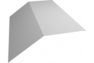 Планка конька плоского 145х145 0,4 Zn Grand Line