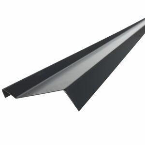 Планка примыкания РуфЛайн 10*15*45*20-2м п/э в пленке 0,45мм RAL9005