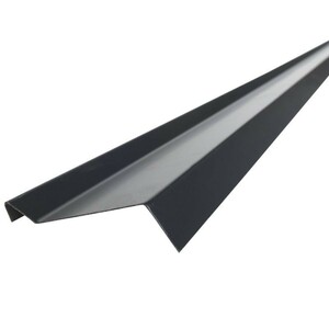 Планка примыкания РуфЛайн полиэстер RAL 7024 (20х45х15х10мм, L=2,0м) в пленке