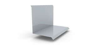 Планка примыкания 10*80*200*30*10 Zn (2м)
