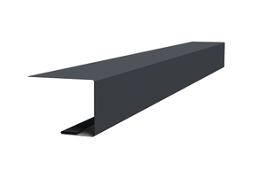 Планка завершающая фальц 0,5мм 7024