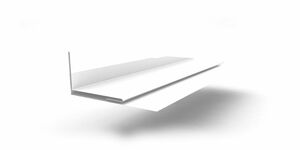 Планка прижимная (аквилон) Ral 9003 (2,1м)