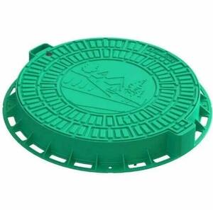 Люк Л-60.80.10-ПП садовый пластиковый зеленый «Д» 35188-82Д Standartpark