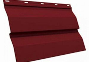 Сайдинг Корабельная Доска 0,265  0,4 PE с пленкой RAL 3005 красное вино Grand Line