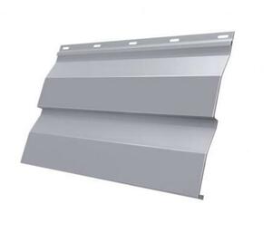 Сайдинг Корабельная Доска 0,265 Grand Line 0,4 PE с пленкой RAL 7004 сигнальный серый