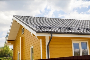 Металлочерепица Кредо 0,45 Drap RR 32 темно-коричневый Grand Line