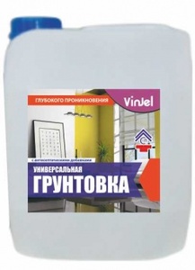 Грунтовка VinJel глубокого проникновения универсальная, 10л