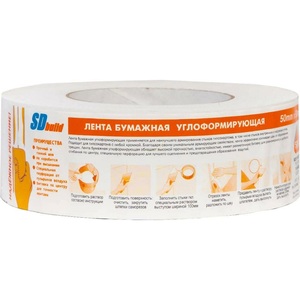 Лента углоформирующая бумажн.SDbuild Prof 50м 