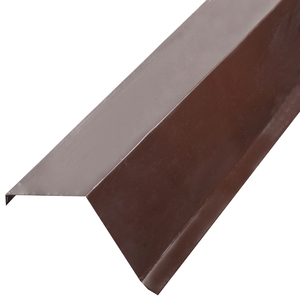 Планка торцевая 95*95 Ral 8017 (2м)