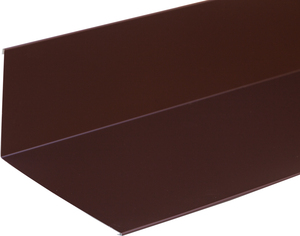 Планка примыкания со штробой 15*150*200*10 Ral 8017 (2м)