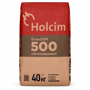 Цемент V/A (Ш-П) 42,5Н (М-500), 40 кг Holcim