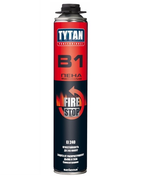 Профессиональная пена огнестойкая Tytan Professional B1 
