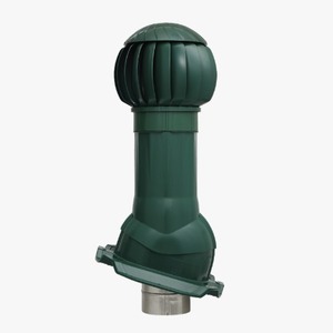 Комплект неизолированный кровли PROF-21 Ø160мм зеленый (RAL6005) Twister