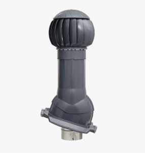 Комплект изолированный кровли PROF-20 Ø150/160мм серый графит (RAL7024) Twister