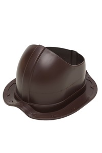 Проходной элемент кровли Monterray коричневый (RAL8017) Static