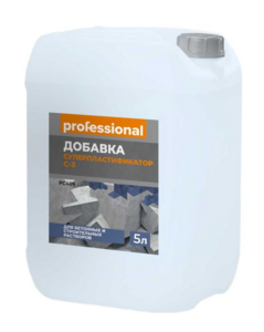 Добавка ТМ "Professional" Суперпластификатор С-3 РС409, 5 л 