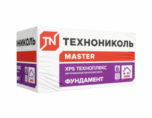 Экструдированный пенополистирол 250 XPS ТЕХНОПЛЕКС ФУНДАМЕНТ (1180*580*50) 8пл/0,27376