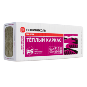 ТЕХНОНИКОЛЬ Тёплый каркас 1200*610*100 мм (5 плит, 0,366 куб.м) плита минераловатная