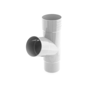 Тройник Bryza 110/110/110 мм, белый