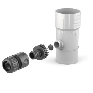 Рекуператор дождевой воды Bryza 90мм, белый