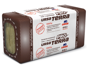 Утеплитель Урса TERRA 34 PN PRO 1200*600*50 мм (24пл/0,864м3) 