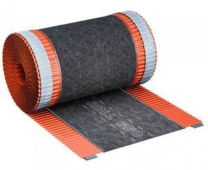 Вентиляционная коньковая геотекстильная лента ROLL GEO, 310мм*5м, цвет Кирпичный