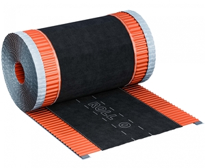 Вентиляционная коньковая полипропиленовая лента ROLL O, 240мм*5м, цвет Кирпичный