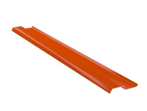 Алюминиевая прижимная планка Вака FLEX LINE, 2 м.п., цвет Кирпичный