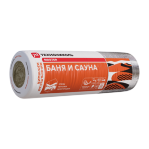ТЕХНОНИКОЛЬ Баня и сауна 12500*1200*50мм (1 плита, 0,75 куб.м) маты теплозвукоизоляционные
